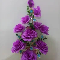 گل کریستالی با طرحهای متنوع