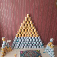 قوطی شیرخشک خالی