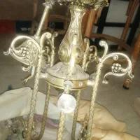 لوستر برنز 5 شاخه سالم سالم