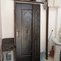 درب ورودی منزل با چهار چوب فلزی|مصالح و تجهیزات ساختمان|قصرشیرین, |دیوار