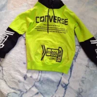 پیراهن براپسربچه ۹تا۱۰ساله بسیارخوش رنگ نونو