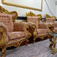 مبل سلطنتی و میز عسلی|مبلمان خانگی و میز عسلی|امیدیه, |دیوار