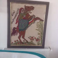 تابلوفرش دست بافت قشقایی