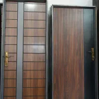 درب اتاقی چوبی با چهارچوب از دم قسط (بدون پول پیش)