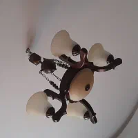 لوستر ۴شاخه شیک و زیبا