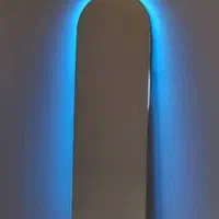 آینه چراغ دار