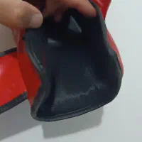 دو جفت دستکش بوکس چرم درجه ۱ نو آکبند و باند۵متری|تجهیزات ورزشی|بروجرد, |دیوار