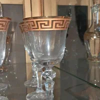 جام  و لیوان ورساچه کریستال اصل سوییس