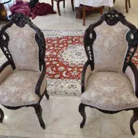 مبلمان  به همراه بوفه و آینه کنسول|مبلمان خانگی و میز عسلی|تهران, جماران (نیاوران)|دیوار