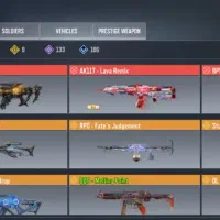 اکانت کالاف تاق با اک شاتگان لجند