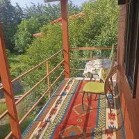 اجاره شبانه کلبه چوبی نوساز تازه ساخت دوخواب مستر|اجارهٔ کوتاه‌مدت ویلا و باغ|کتالم و سادات شهر, |دیوار