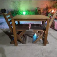 میز و صندلی چوبی|کافی‌شاپ و رستوران|سقز, |دیوار