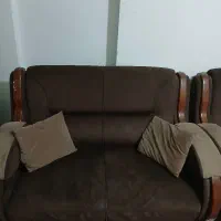 مبل ۷ نفره سالم|مبلمان خانگی و میز عسلی|لاهیجان, حاجی آباد|دیوار