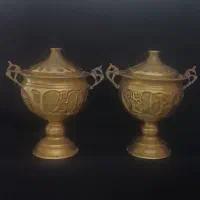 جفت قندون برنجی قدیمی هخامنشی