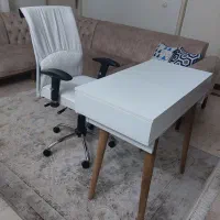 میز آرایش و تحریر صندلی چرخشی