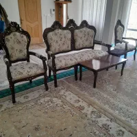 مبل همراه میز و عسلی|مبلمان خانگی و میز عسلی|خوانسار, |دیوار