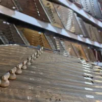 سنتور ۱۲ خرک دست ساز استاد اکبری (۴مهر)|سازهای سنتی|شیراز, سینما سعدی|دیوار