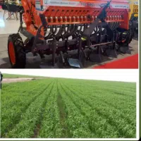 کشت جو و گندم در خدمت کشاورزان