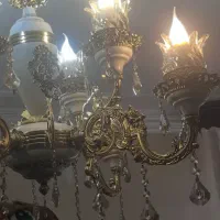 لوستر ۸ شعله طرح لاله