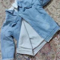 کت جین آستر دار