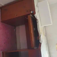 میزچرخ خیاطی و کامپیوتر