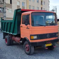 خاور کمپرسی و  ترکتور حمل مصالح. نخاله ماسه پوکه..