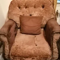 دو عدد مبل راحتی پارچه ترک|مبلمان خانگی و میز عسلی|شیراز, فرهنگ شهر|دیوار