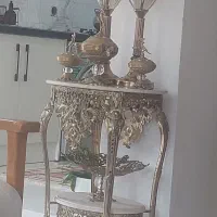 میزبرنزبادوشمعدانی بسیارشیک
