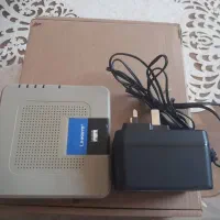 یک دستگاه مودم LINKSYS|مودم و تجهیزات شبکه|شاهین‌شهر, عطار|دیوار