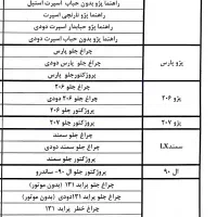 چراغ جلو و خطر خودرو عمده و خرده|قطعات یدکی و لوازم جانبی|بهارستان, |دیوار
