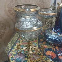 ست میوه خوری گزخوری شکلات خوری پایه برنز نو|ظروف سرو و پذیرایی|اصفهان, شیخ اشراق|دیوار