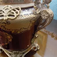 ظرف در دار گلد کیش|صنایع دستی و سایر لوازم تزئینی|پردیس, فاز ۸|دیوار