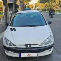 پژو ۲۰۶ سفید کاملا سالم مدل ۱۳۹۱ فرانسوی|خودرو سواری و وانت|اصفهان, مسجد مصلی|دیوار