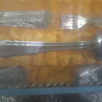 سرویس ۱۲نفره قاشق چنگال استیل اصل ژاپن|ظروف سرو و پذیرایی|کرج, احدآباد|دیوار