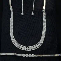 سرویس و گردنبند نقره