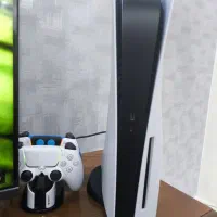 ps5 fat دو دسته به همراه پایه شارژ