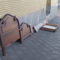 1عدد تختخواب 1نفره باتُشک طبی|مبلمان خانگی و میز عسلی|تبریز, |دیوار