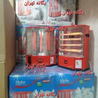 بخاری هیتر برقی ۳ سه المنت ۴ چهار شعله ساده فندار