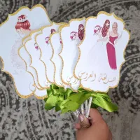 استند و تاپر عروس|صنایع دستی و سایر لوازم تزئینی|خاش, |دیوار