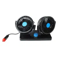 تخفیف پنکه دوقلو فندکی خودرو