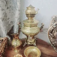 سماور طلایی