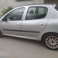 فروش پژو 206تیپ 2 نقره ای|خودرو سواری و وانت|ابهر, |دیوار