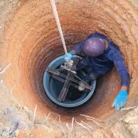 چاه کنی و تخلیه و لایروبی مغنی و چاه کن در پاکدشت|خدمات پیشه و مهارت|پاکدشت, حصار امیر|دیوار