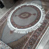 فرش ماهی کرم ۷۰۰شانه تراکم۳۰۰۰دایره۱×۱ سایز|فرش|تبریز, |دیوار