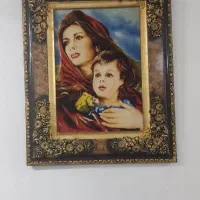 تابلو مهر مادر|تابلو فرش|آذرشهر, |دیوار
