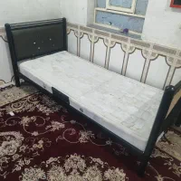 سلام درود فروش 2عددتخت خواب باتشک فنری