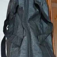 ساک باشگاه مشکی جنس چرم معمولی سالم نو تمیز|کیف، کفش، کمربند|قدس, شهر‌قدس|دیوار