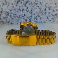 ساعت مچی زنانه رادو مدل تخم مرغی بند استیل طلایی|ساعت|مشهد, قائم|دیوار