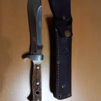 کارد شکاری پوما هانتر دسته شاخ نو