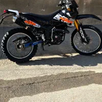 موتور تریل فلات 250 ktm اخر مدل 95